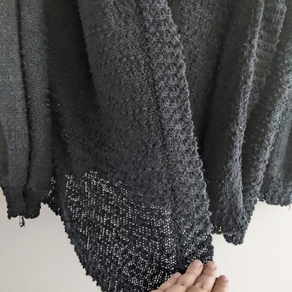 Wild Fable Black Textured Cardigan Size XXL - Picture 10 of 11